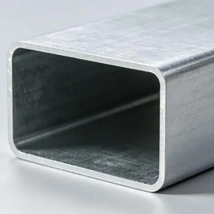 Prostokątna rura stalowa pokryta cynkiem, aluminium i magnezem